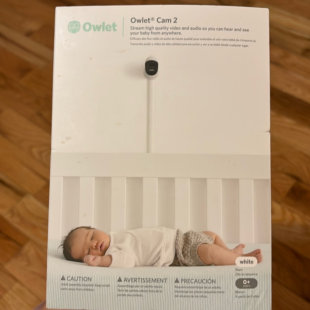 Owlet Cam 2 Baby Monitor - White